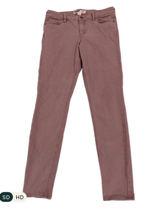 Old Navy Denim - Old Navy Rockstar Super Skinny Mid-Rise Jeans Size 10 | Mauve Pink Stretch